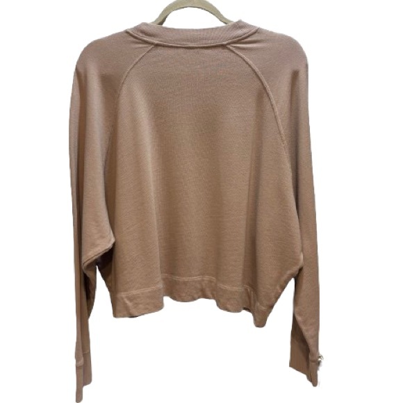 Vuori Sunnyside Organic Cotton Crewneck Sweatshirt in Dogwood Size S EUC - Picture 6 of 6